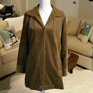 J.Jill Heritage Tumbled Cord Coat